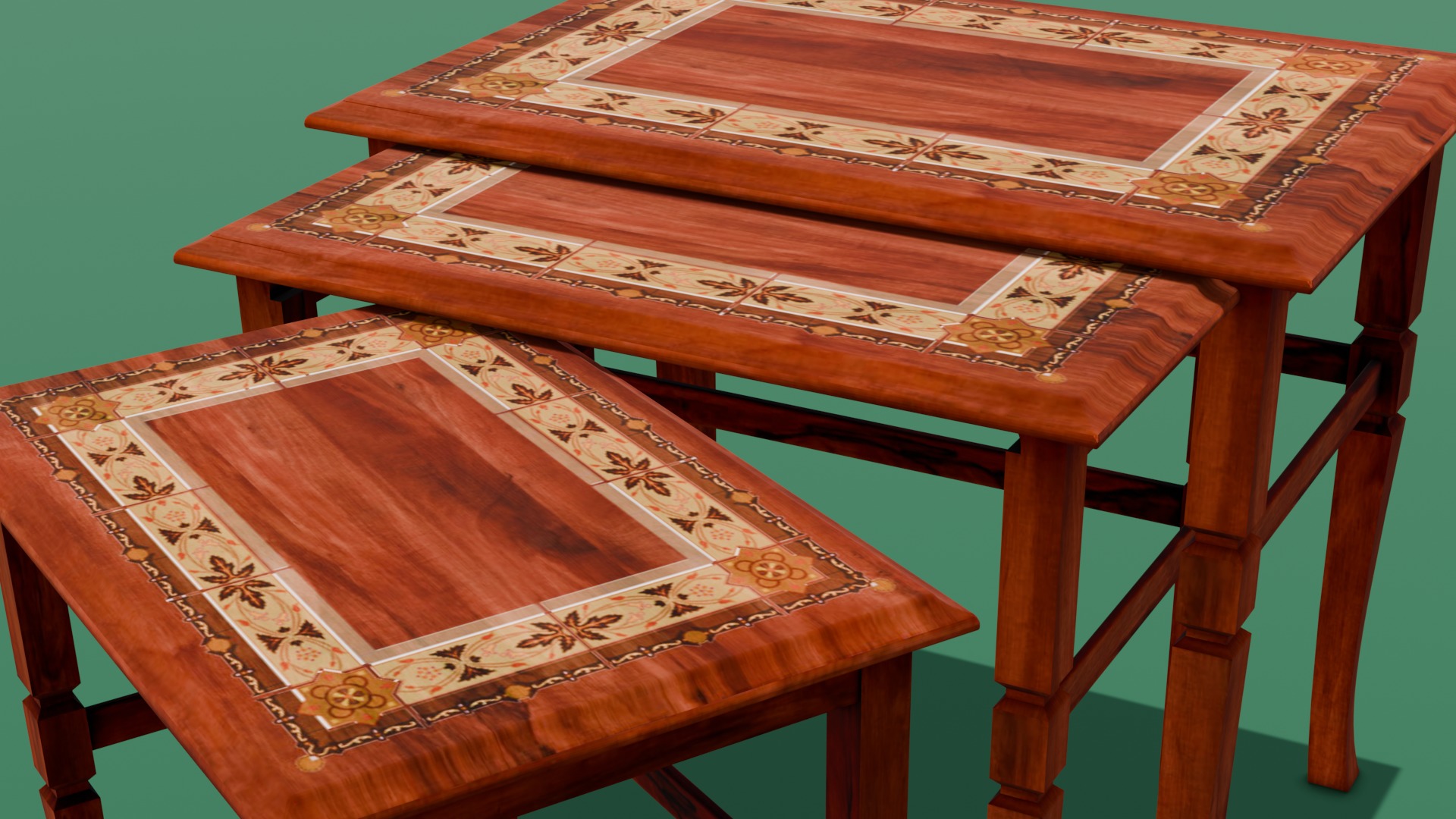 Table Pack 3D Model Low-poly 3D model_20