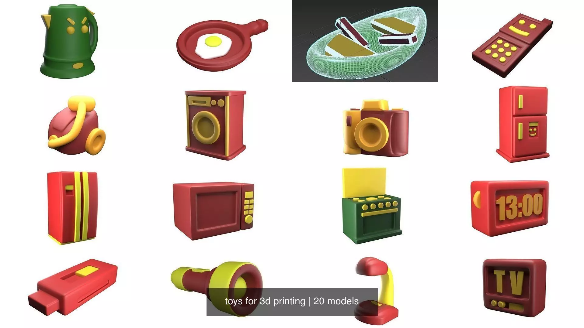 toys for 3d printing 3D Model Collection_0