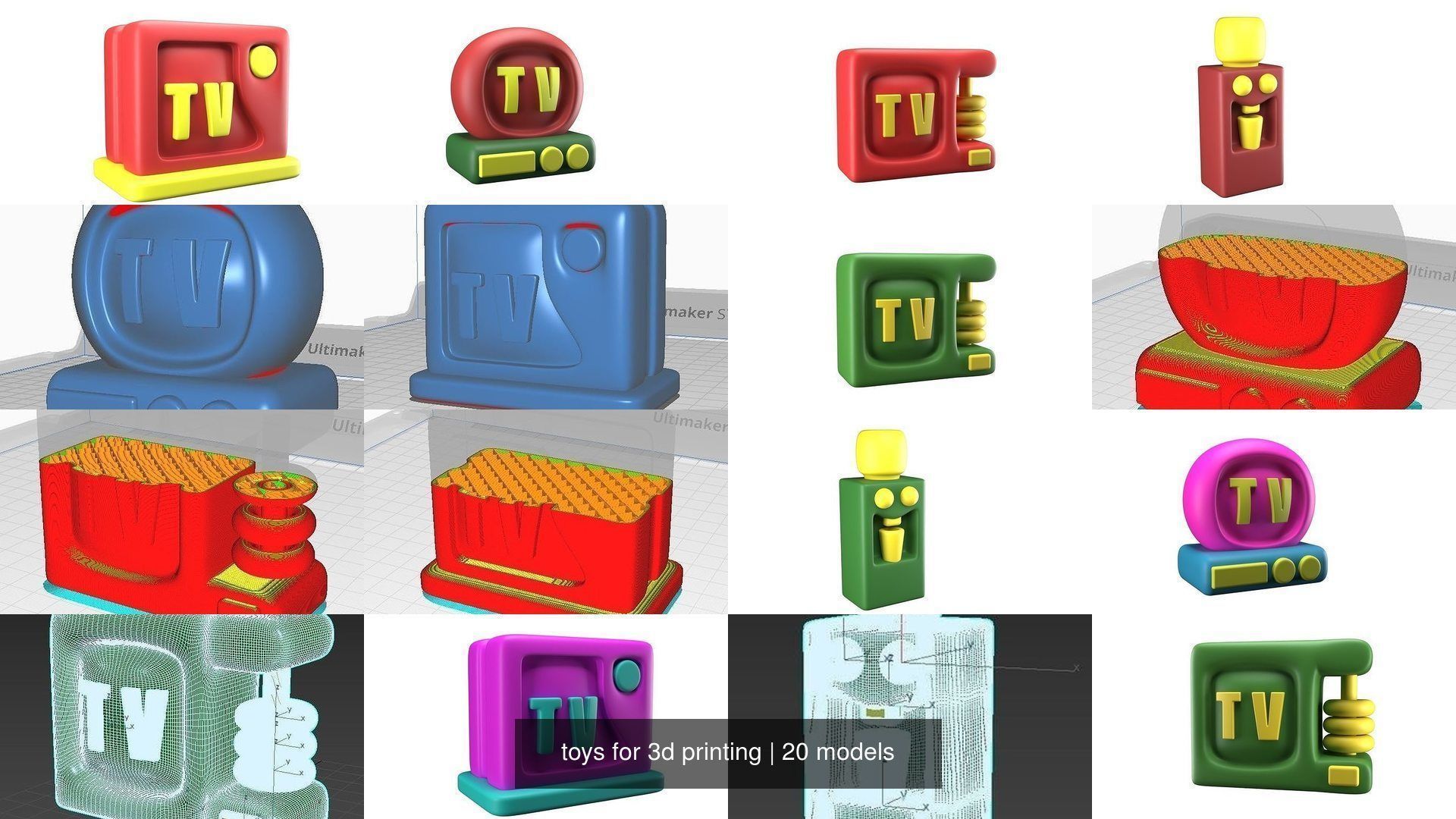 toys for 3d printing 3D Model Collection_2
