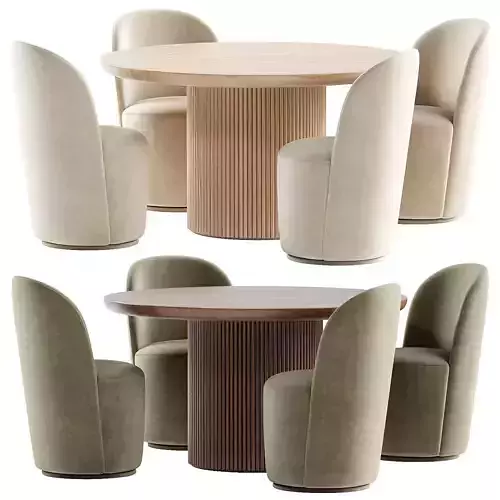 Kendall Chair and Siren Table