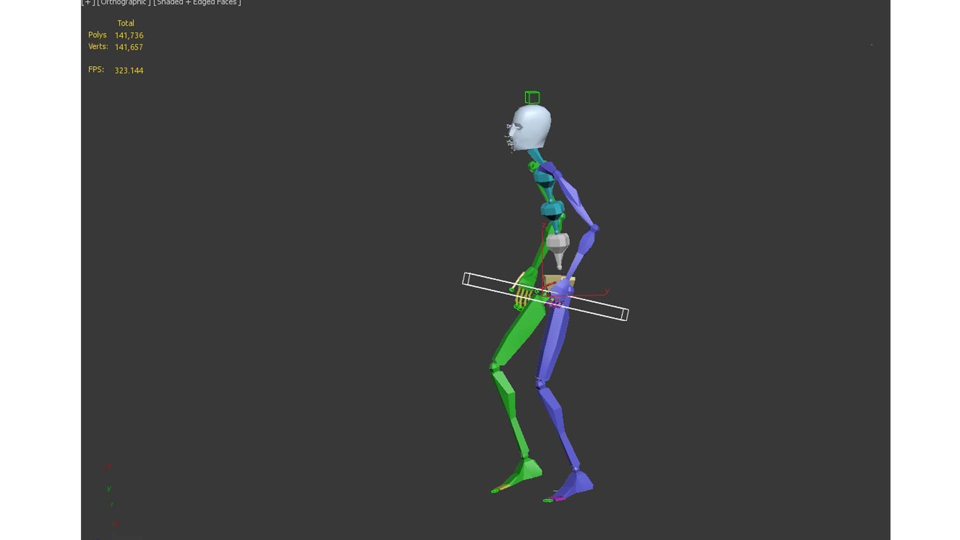 solider Low-poly 3D model_19