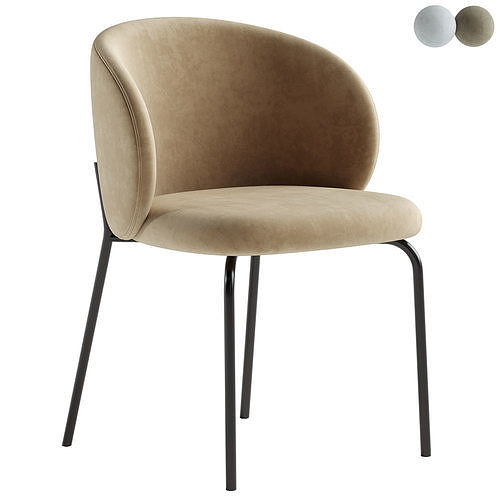Shari Dining Chair 3D model