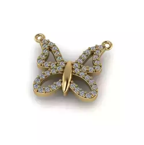 Butterfly pendant Model 6100