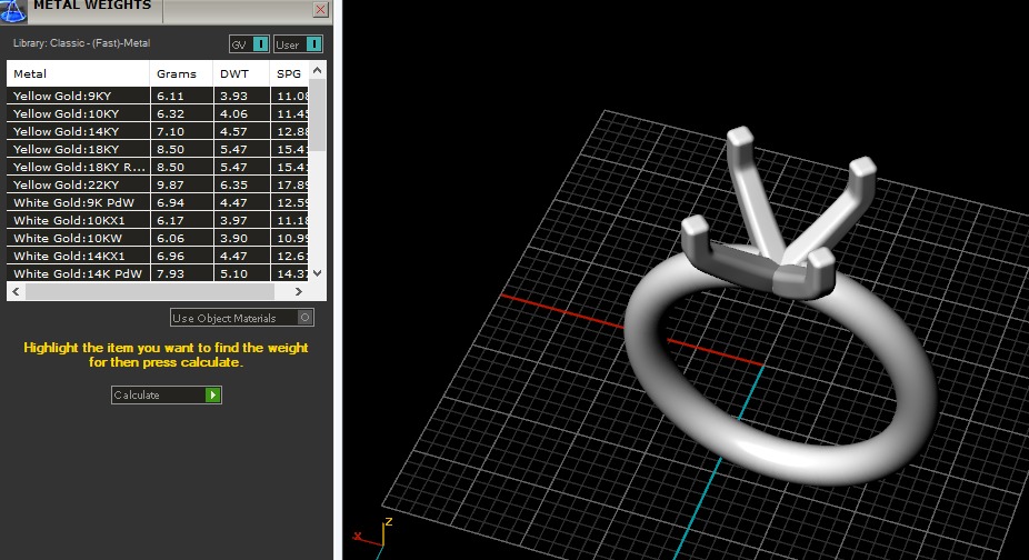 Solitaire ring Model 6097 3D print model_7