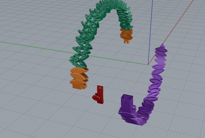 Bracelet size18 Model 6081 3D print model_3