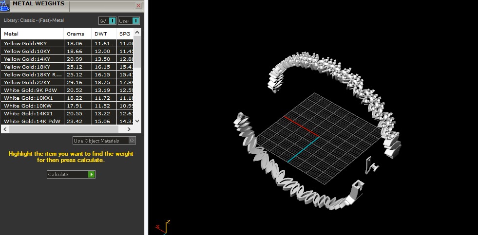 Bracelet size18 Model 6081 3D print model_6