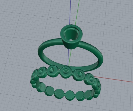 Rings Model 6073 3D print model_2