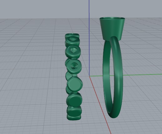 Rings Model 6073 3D print model_4