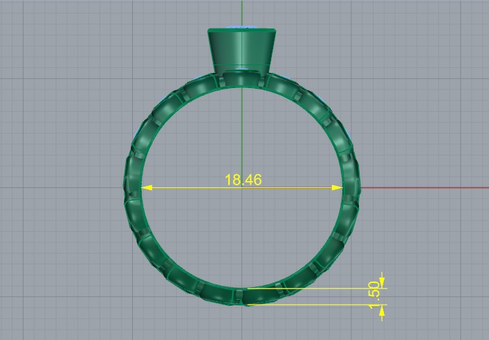 Rings Model 6073 3D print model_5