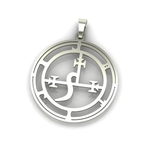 Lilith pendant Model 6067 3D print model_1