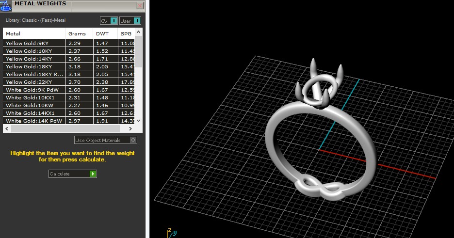 Solitaire ring Model 6154 3D print model_6