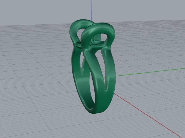 Ring with pearls Model 6144 3D print model_4