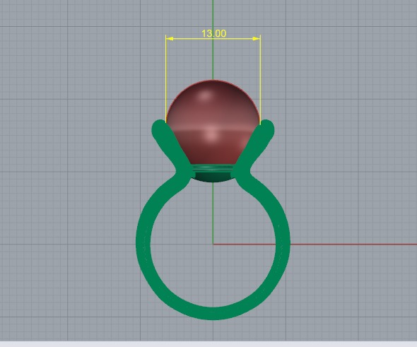 Ring with pearls Model 6144 3D print model_7