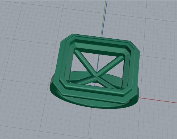 Ring Model 6139 3D print model_2