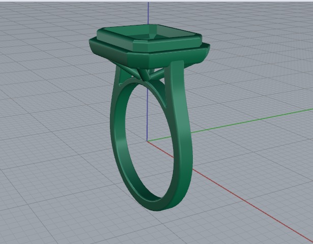 Ring Model 6139 3D print model_3