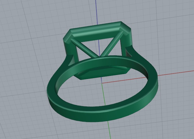 Ring Model 6139 3D print model_4