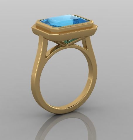 Ring Model 6139 3D print model_1
