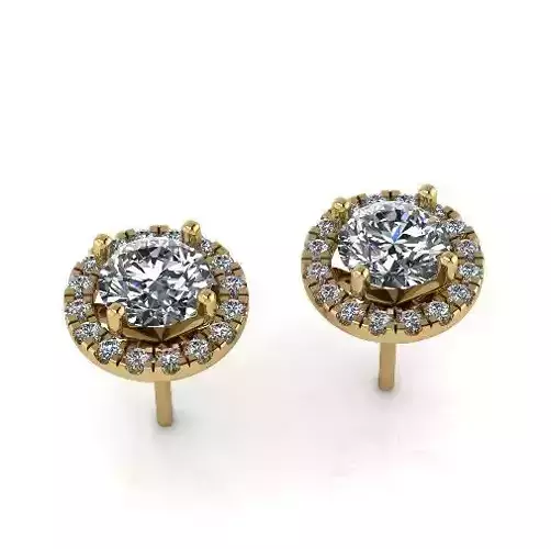 Earrings nail Model 6131