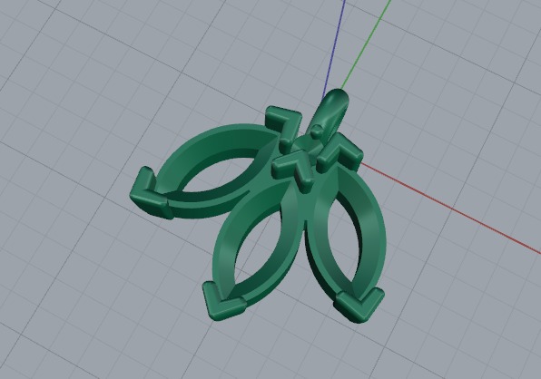 Pendant Model 6110 3D print model_2