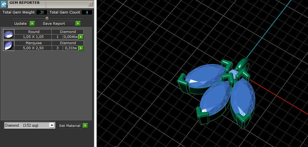 Pendant Model 6110 3D print model_7