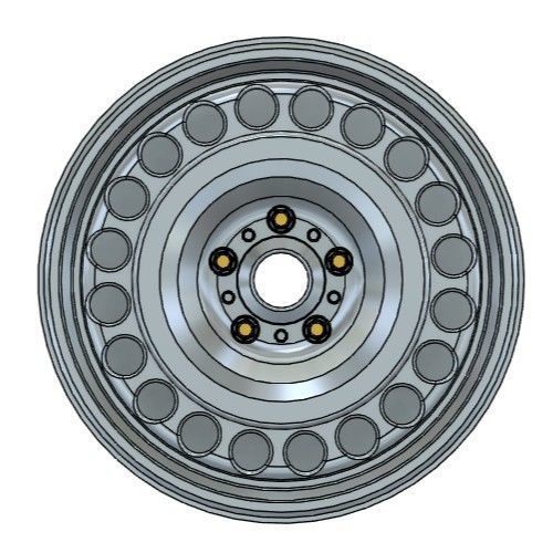 ROTIFORM STL RIMS FOR DIECAST 64 SCALE 3D print model_2