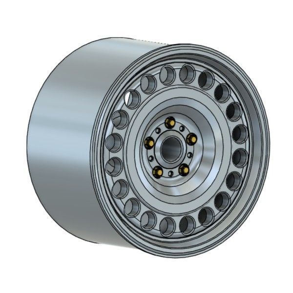 ROTIFORM STL RIMS FOR DIECAST 64 SCALE 3D print model_1
