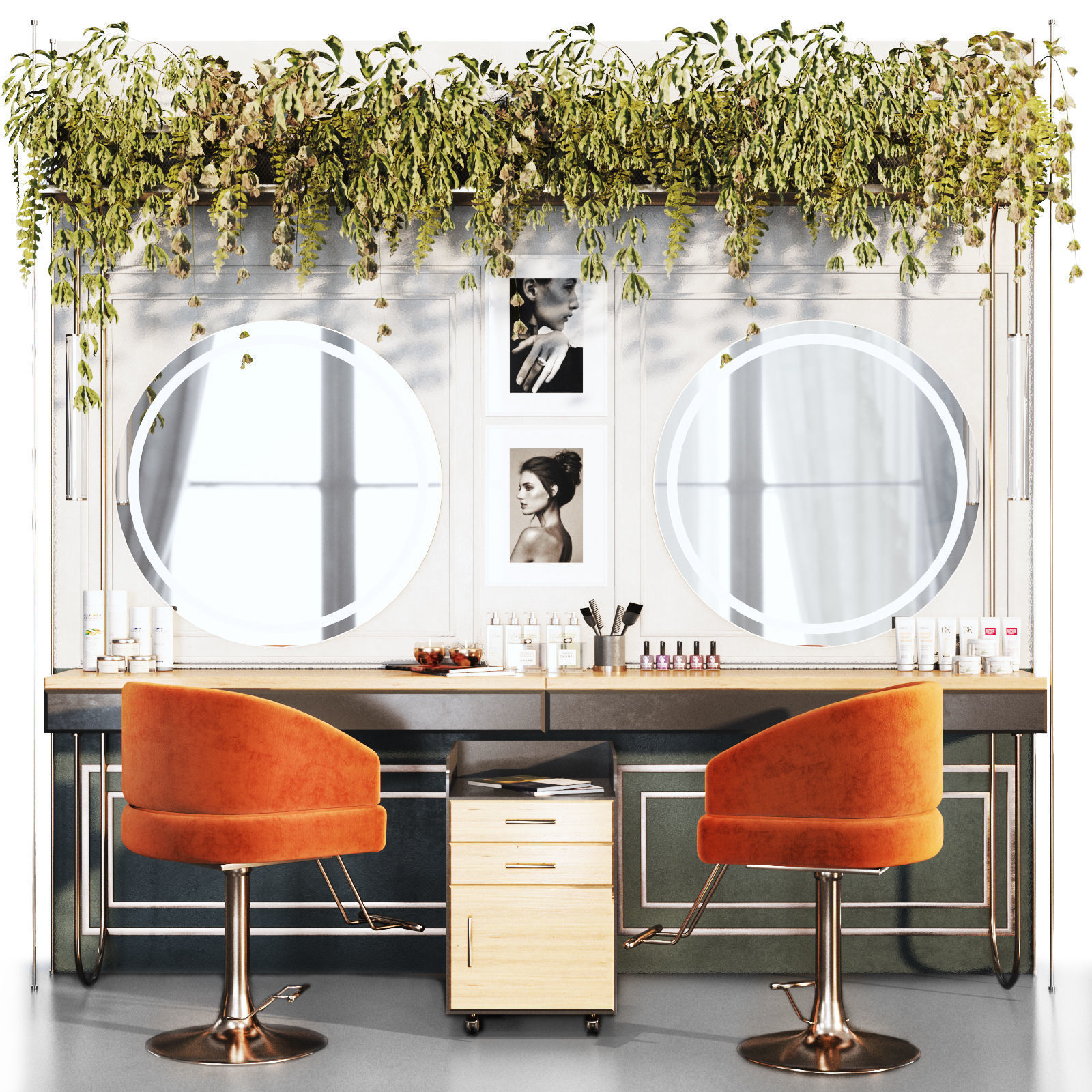 Beautysalon12 Low-poly 3D model_1