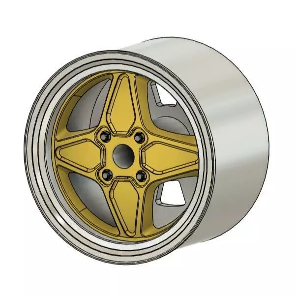 ROTIFORM GTB RIMS FOR DIECAST 64 SCALE 3D print model