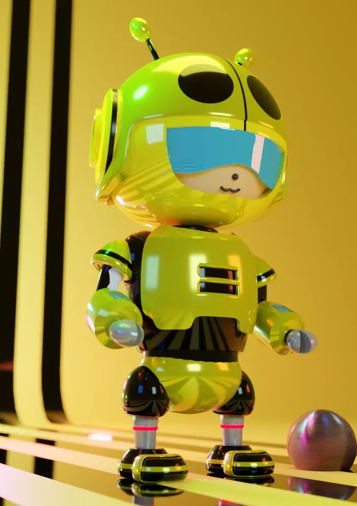 robot Free 3D model