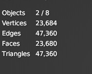 Water bottle 3D model_6