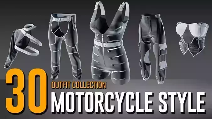 30 Motorcycle Style Wear Collection for Men and Women- VOL 18