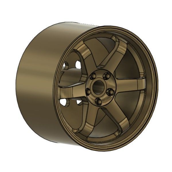 AVID AV 06 RIMS FOR DIECAST 64 SCALE 3D print model_1