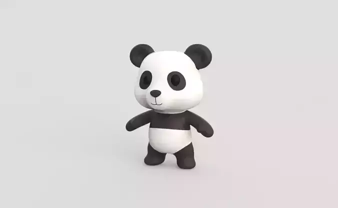 Little animal baby - Panda cute - Character002