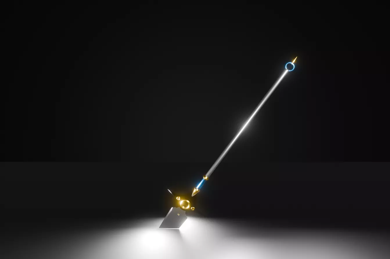 Spirit Spear Chastifol- Seven deadly sins 3D model_0
