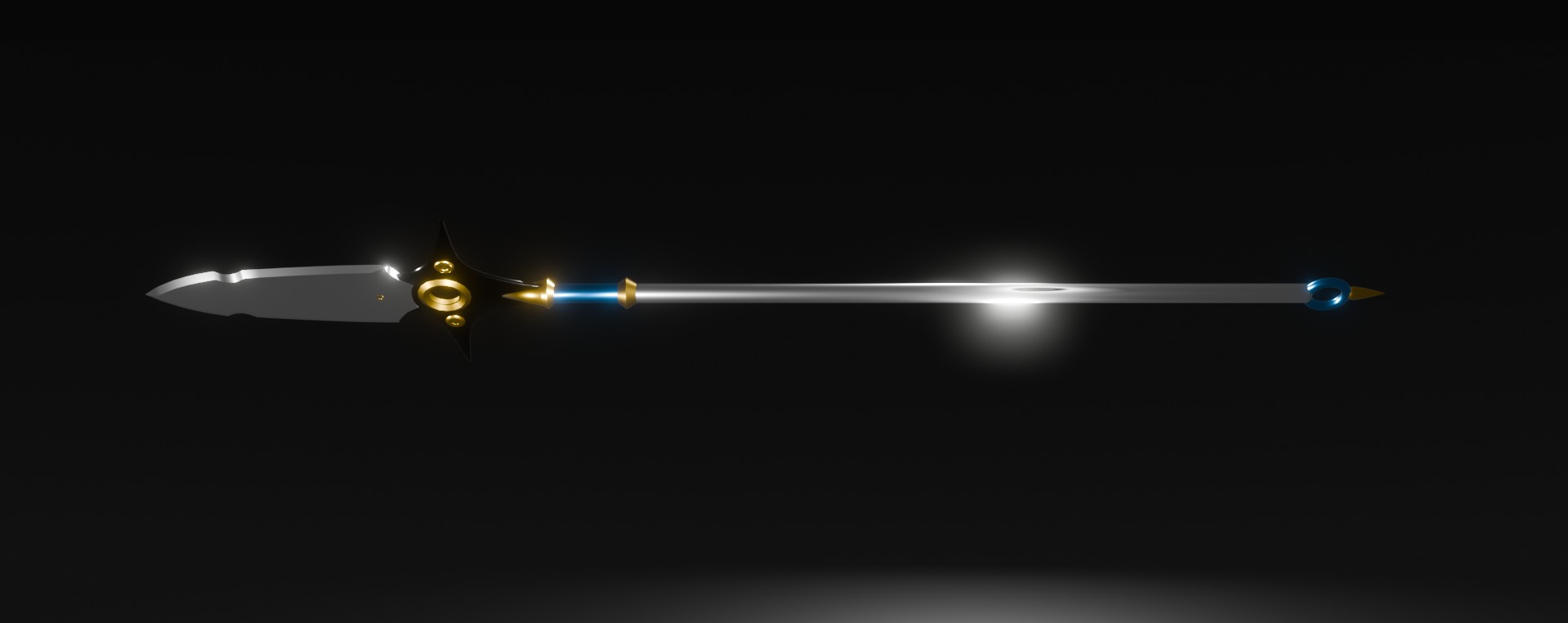 Spirit Spear Chastifol- Seven deadly sins 3D model_1