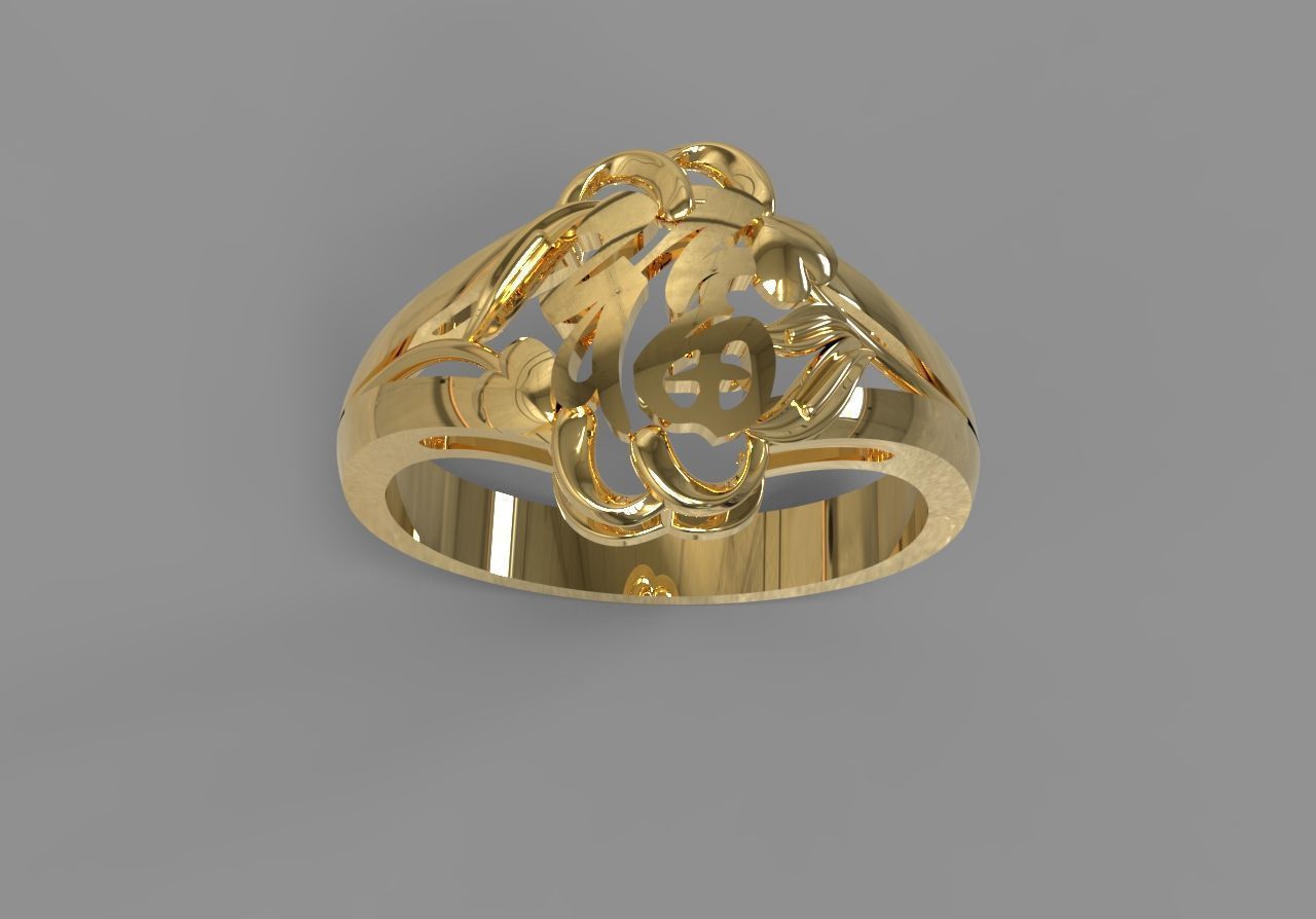 COMBO 15 24K RINGS 3D 3D print model_5
