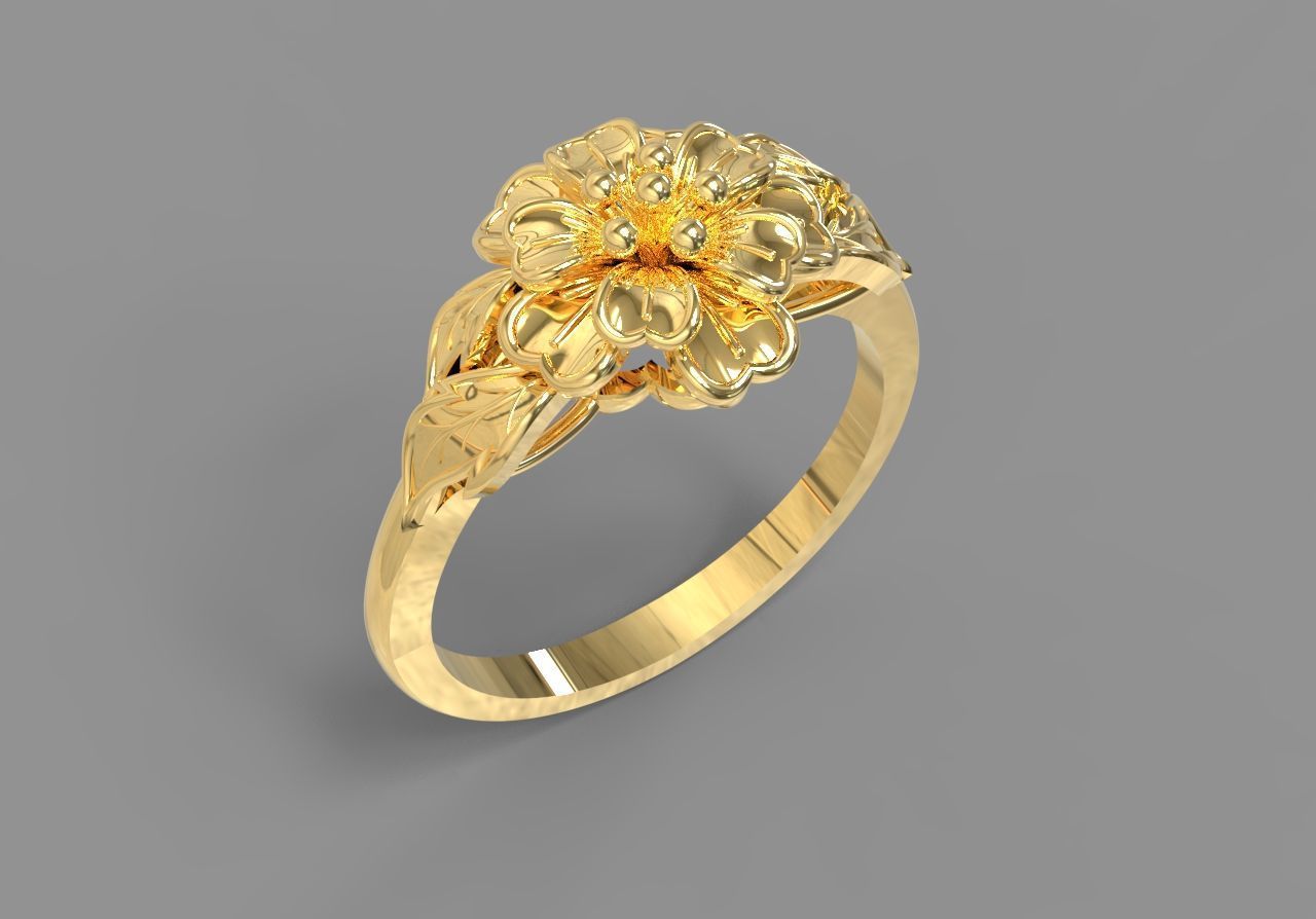 COMBO 15 24K RINGS 3D 3D print model_7