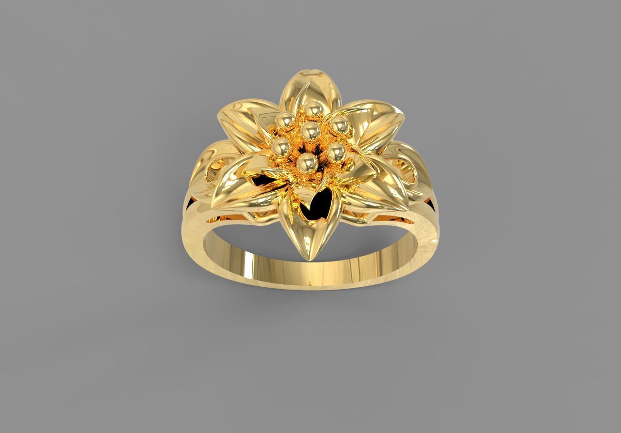 COMBO 15 24K RINGS 3D 3D print model_14