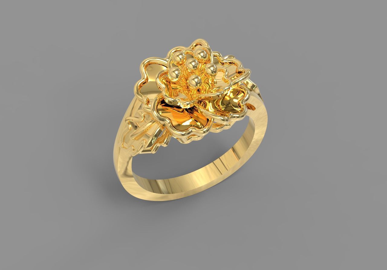 COMBO 15 24K RINGS 3D 3D print model_9