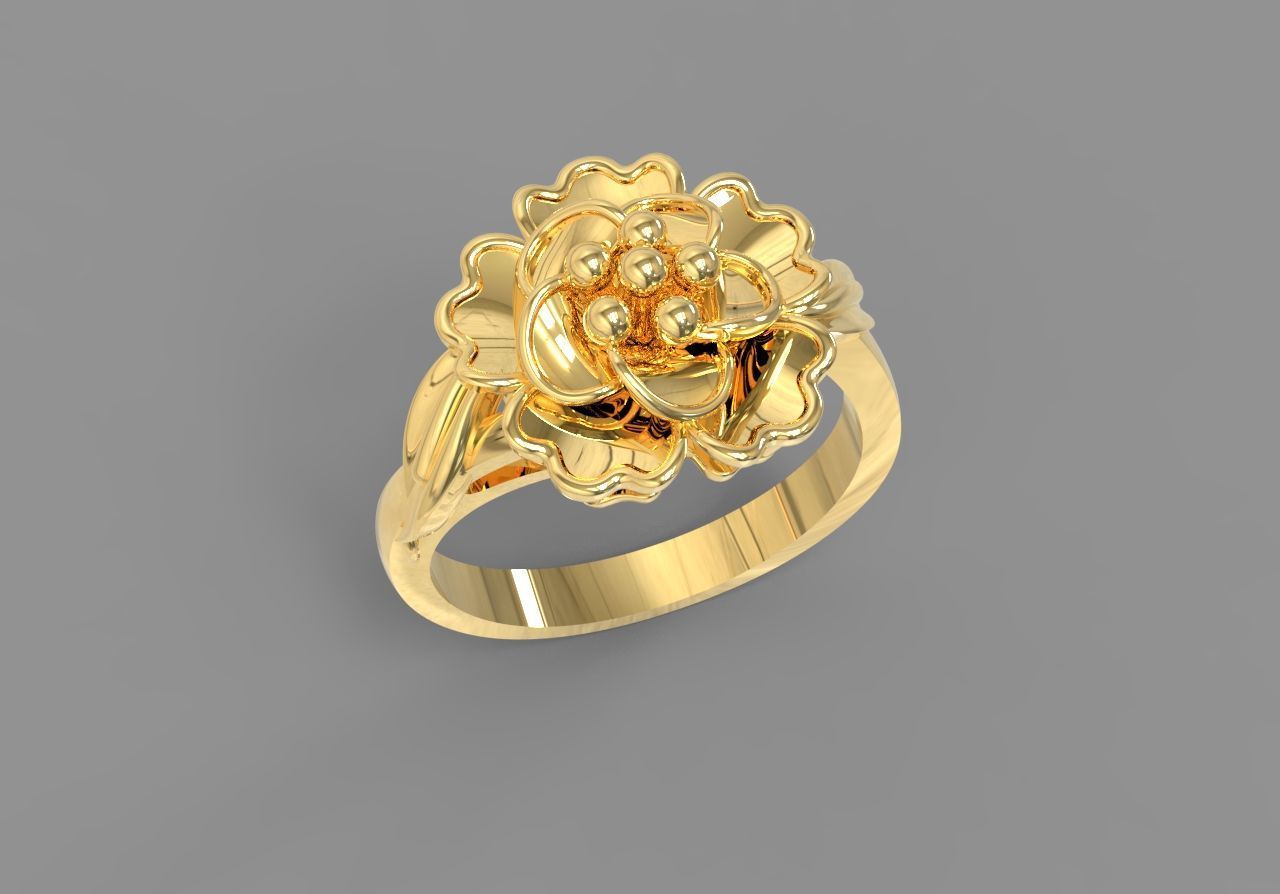 COMBO 15 24K RINGS 3D 3D print model_4