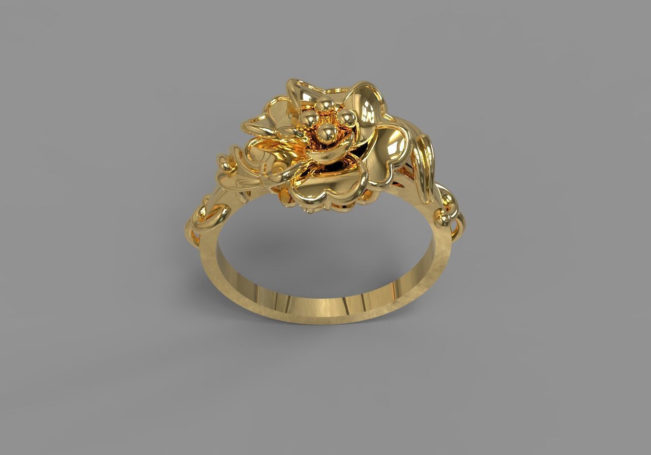 COMBO 15 24K RINGS 3D 3D print model_13