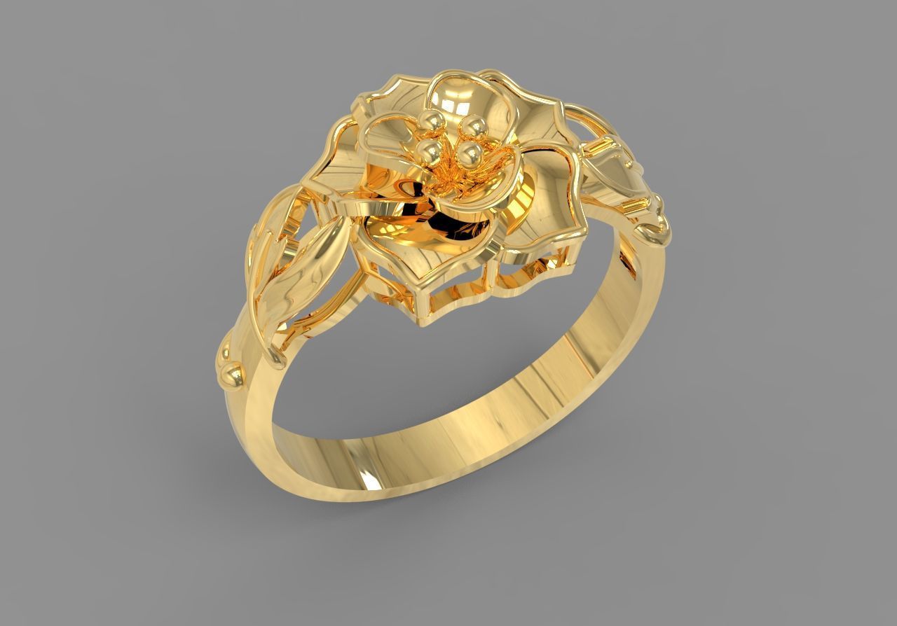 COMBO 15 24K RINGS 3D 3D print model_2