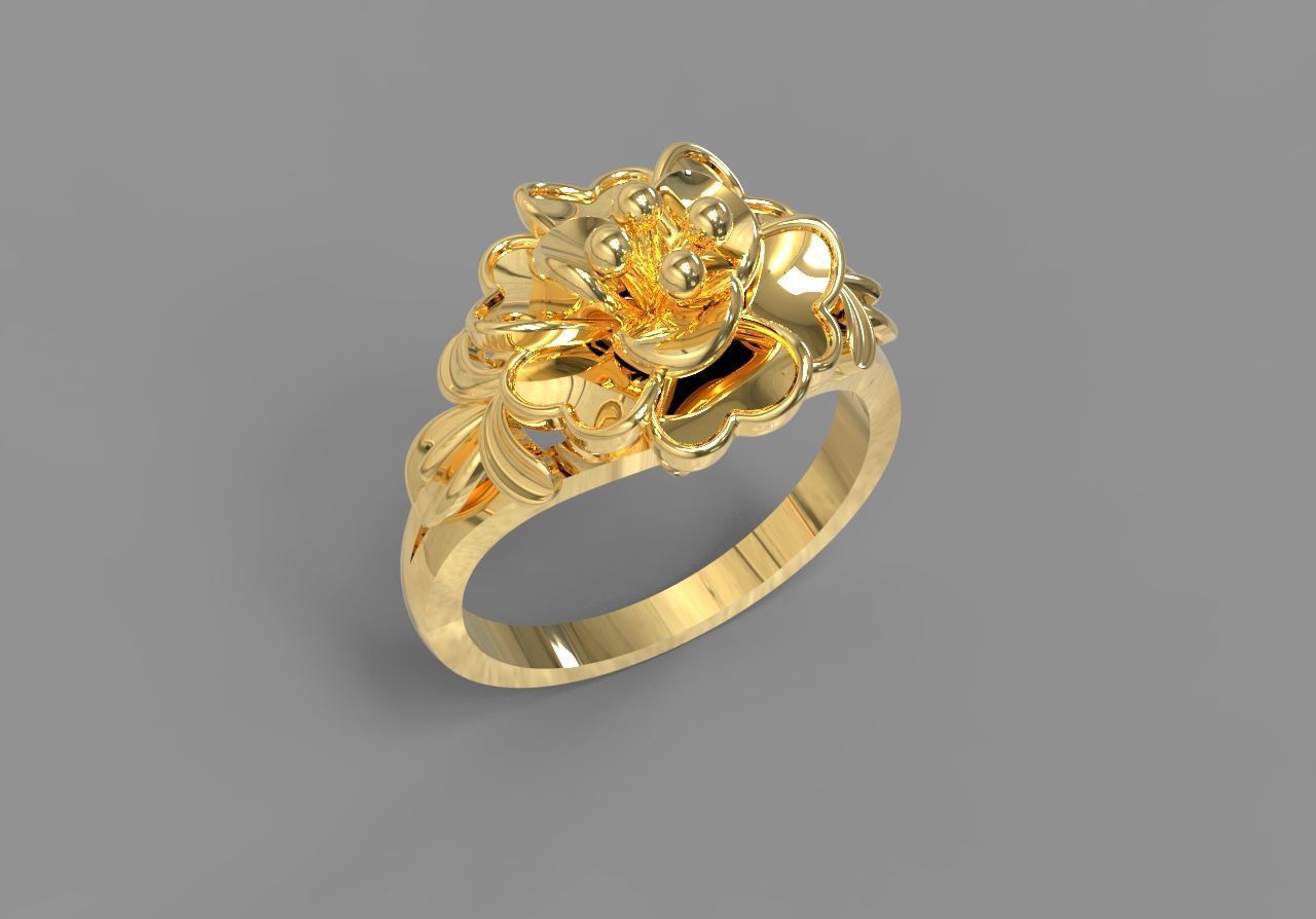 COMBO 15 24K RINGS 3D 3D print model_10