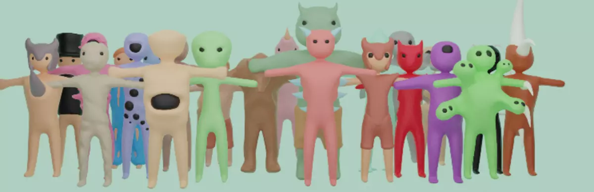 3D Model Pack - 25 Villains and Monsters Models Low-poly 3D model_0