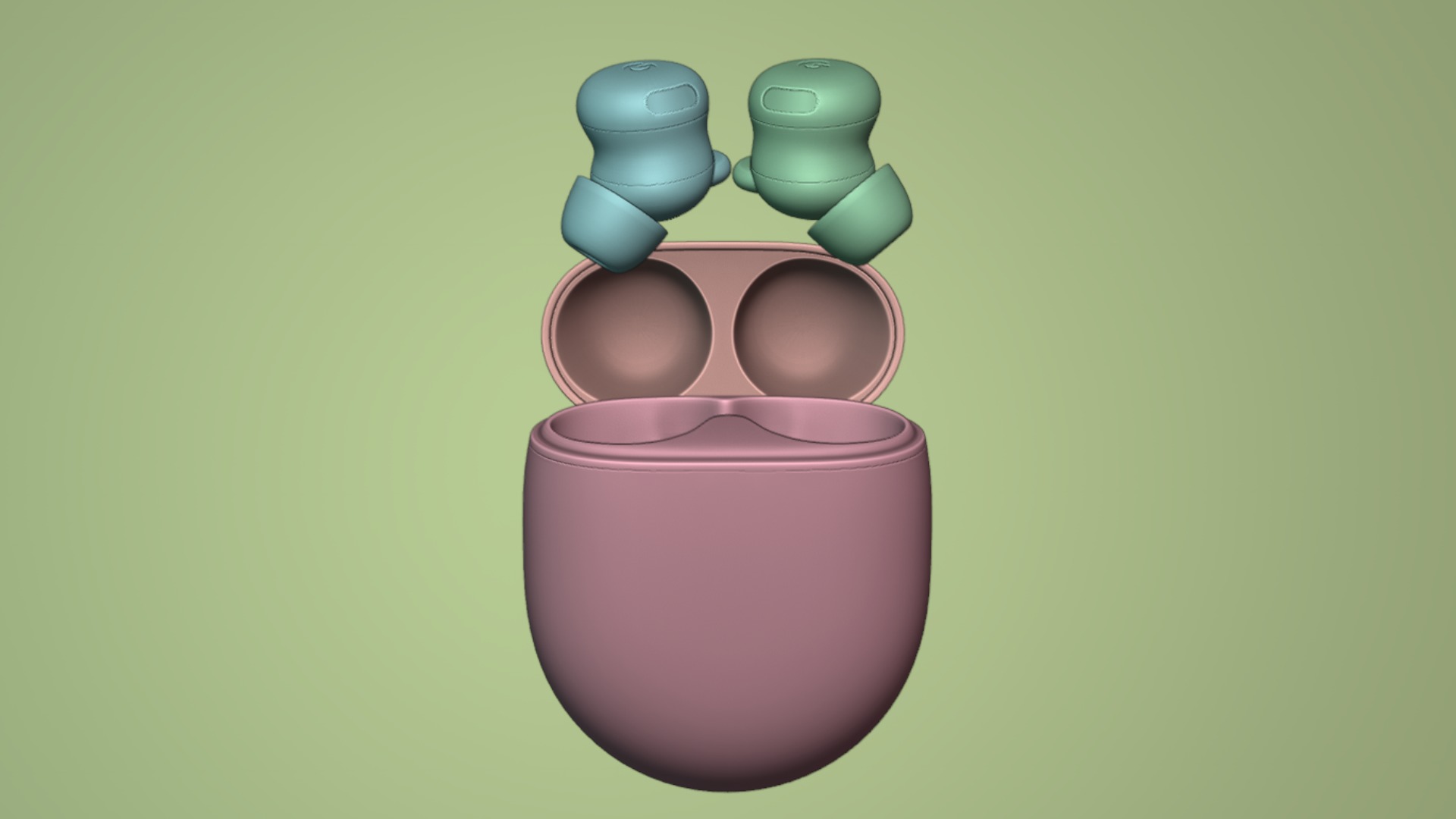 Pixel Buds Pro 2 all Colors 3D model_9