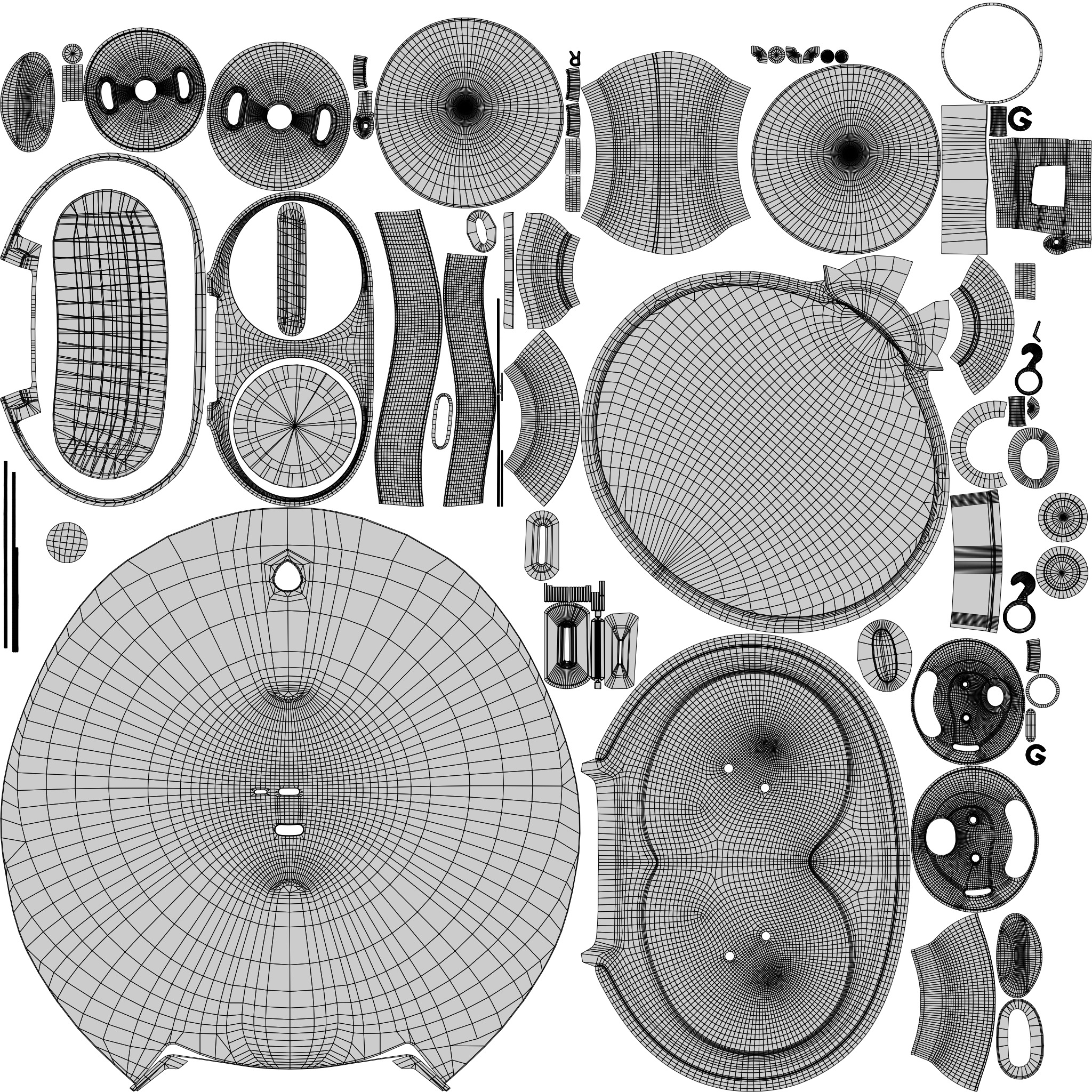 Pixel Buds Pro 2 all Colors 3D model_11