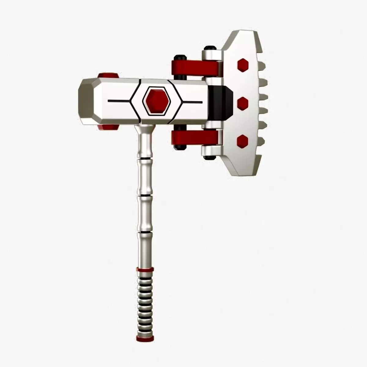 Sci Fi Hammer 04 3D print model_0