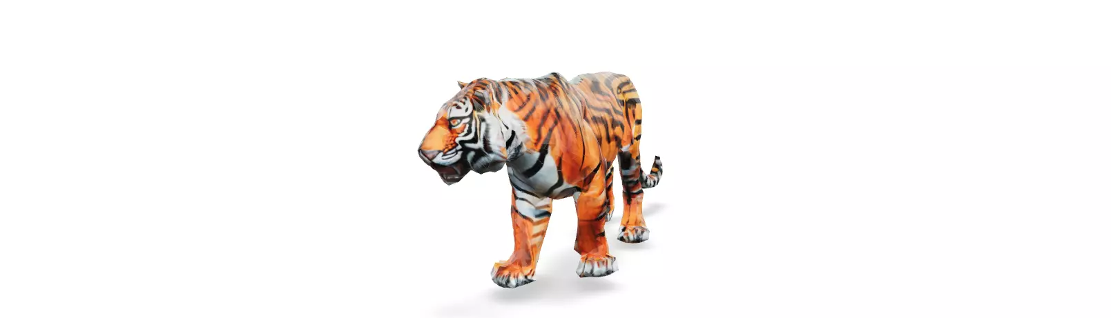 Royel bengail tiger most of the beautiful animal 3d modeling 3D print model