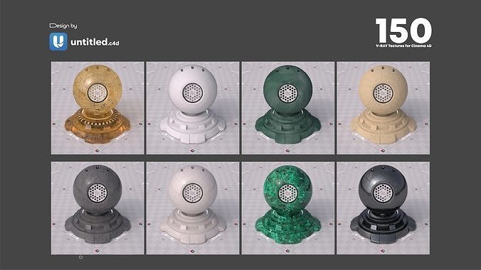 150 V-RAY Textures for Cinema 4D Texture 6