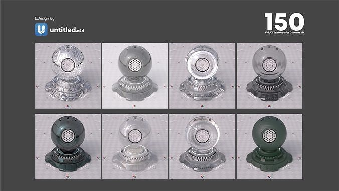 150 V-RAY Textures for Cinema 4D Texture 2